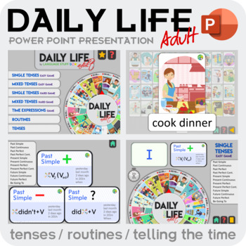 Preview of Daily Life Adult (PowerPoint)