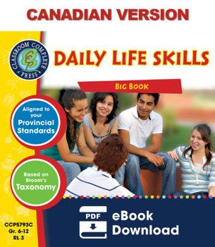Preview of Daily Life Skills BIG BOOK - Canadian Content - Bundle