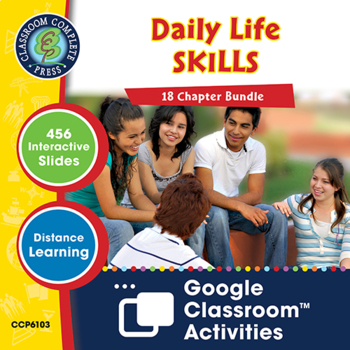 Preview of Daily Life Skills BUNDLE - Google Slides Gr. 6-12 (SPED)