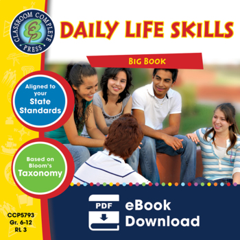 Preview of Daily Life Skills - BIG BOOK Gr. 6-12