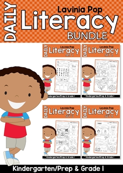 Preview of Daily Literacy Morning Work BUNDLE
