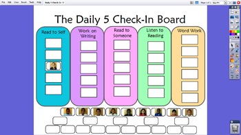 Preview of Daily Literacy Check-In FlipChart