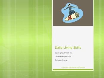 Preview of PP – Daily Living Skills Introduction