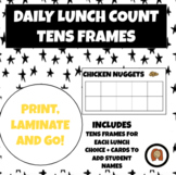 Daily Lunch Count Tens Frames