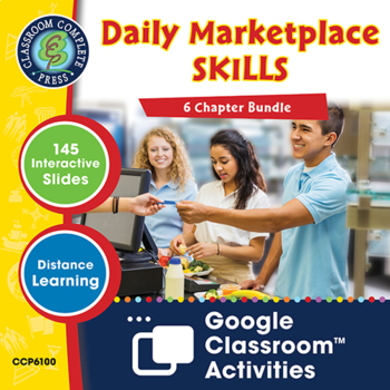 Preview of Daily Marketplace Skills - Google Slides BUNDLE (SPED)