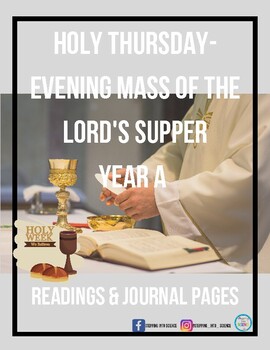 Preview of Daily Mass Readings: Holy Thursday-Evening Mass of the Lord's Supper, Year A