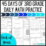 3rd Grade Daily Math Practice / End of Year Math Review: 4