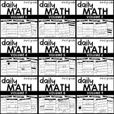 Daily Math Bundle Third Grade