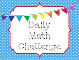 Daily Math Challenge