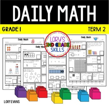 Preview of Daily Math Grade 1 - Term 2