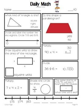 Everyday maths 2 (Wales): Session 3: 4