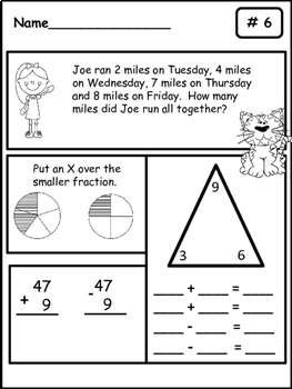 Daily Math Homework for 2nd Grade by Meaningful Teaching | TpT