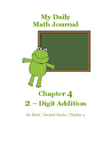 Daily Math Journal for Second Grade Go Math Chapter 4