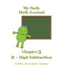 Daily Math Journal for Second Grade Go Math Chapter 5