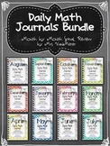 Daily Math Journals *Bundled* (Common Core Aligned)