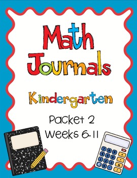 Daily Math Journals: Packet 2 by Lanier's Lions | TpT
