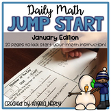 2nd Grade Daily Math Warm Ups: January
