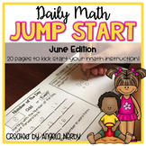 2nd Grade Daily Math Warm Ups: June