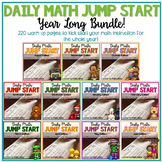 2nd Grade Daily Math Warm Ups: YEAR LONG BUNDLE
