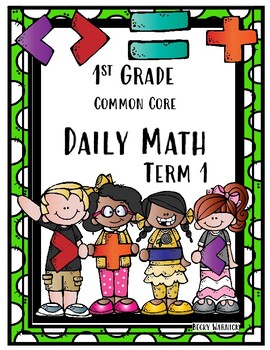 Preview of Daily Math 1st Grade