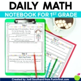 Daily Math Notebook for 1st Grade