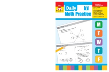 Preview of Daily Math Practice, Grade 3 - Teacher's Edition, E-book