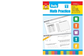 Preview of Daily Math Practice, Grade 5 - Teacher's Edition, E-book