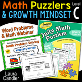 Word Problems - Daily Math Puzzlers Level C and Webinar