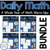 Daily Math Review 1st Grade BUNDLE