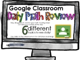 Daily Math Review DISTANCE LEARNING