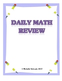 Daily Math Review (Grade 4) - Weekly practice problems and tests
