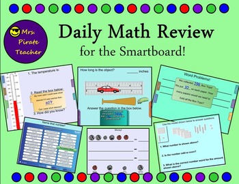 Preview of Daily Math Review (Smartboard)