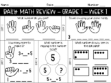 Daily Math Review - Weeks 1-9