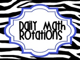 Daily Math Rotations