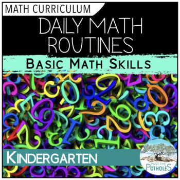 Preview of Daily Math Routines - weather, number of the day | Distance Learning