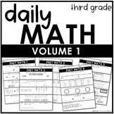 Daily Math Volume 1 Third Grade