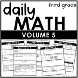 Daily Math Volume 5 Third Grade