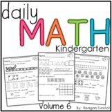 Daily Math Volume 6 Kindergarten