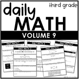 Daily Math Volume 9 Third Grade