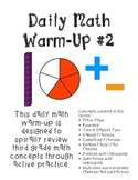 Daily Math Warm Up #2