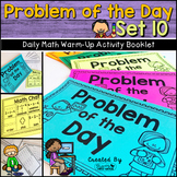 Daily Math Warm Up Activity Booklet: Problem of the Day - Set 10