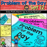 Daily Math Warm Up Activity Booklet: Problem of the Day - Set 12