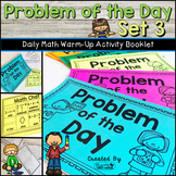 Daily Math Warm Up Activity Booklet: Problem of the Day - Set 3