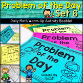 Daily Math Warm Up Activity Booklet: Problem of the Day - Set 6