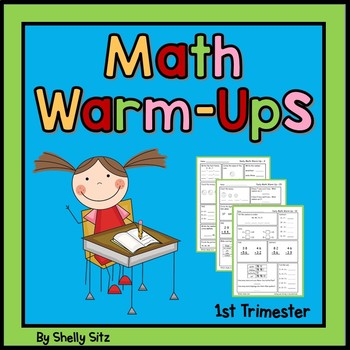 Preview of 2nd Grade Math Worksheets First Trimester