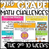 Daily Math Challenges for 2nd Grade - Set Three