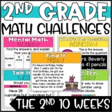 Daily Math Challenges for 2nd Grade - Set Two