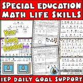 Daily Math Worksheets Autism Review Sped Life Skills Pract
