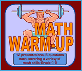 Daily Math Warm-up Problems (Grade 4 - 5)