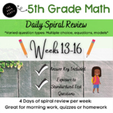 5th Grade Spiral Review Operations with Fractions and Deci